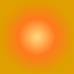 Orange-yellow radial gradient